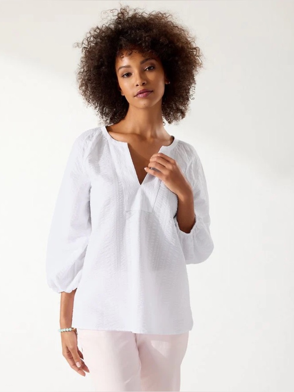 NWT Tommy Bahama Marbella Bay 3/4 Sleeve Top Women’s XL